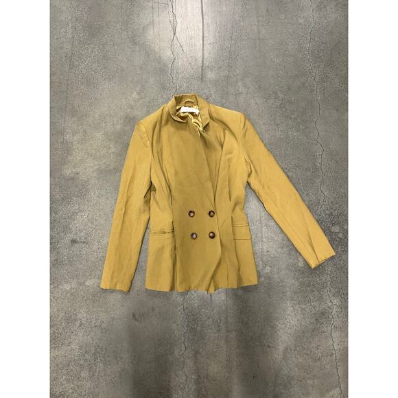 ASTR The Label | Fitted Pleat Blazer Vintage Gold XS - Picture 1 of 5
